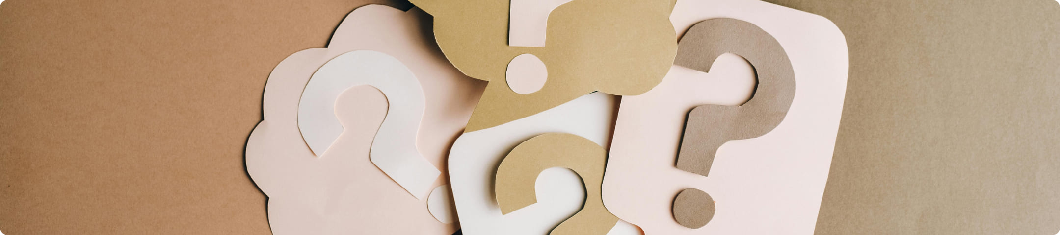 FAQ banner